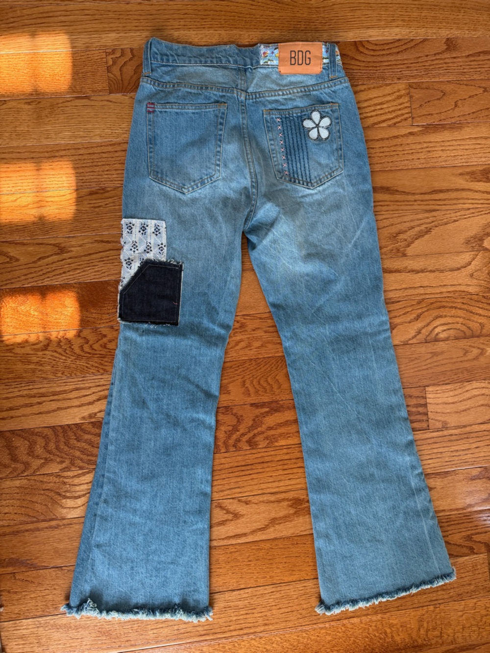 BDG High-Waisted Flare Jean - Indigo Craft - Picture 10 of 14